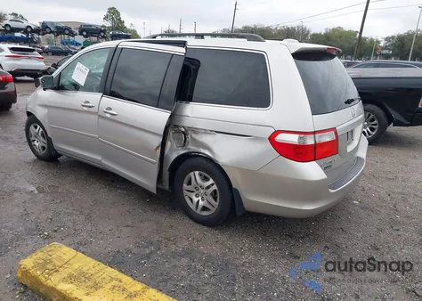 2007 Honda Odyssey Ex-L from USA, damaged, VIN 5FNRL38717B109452